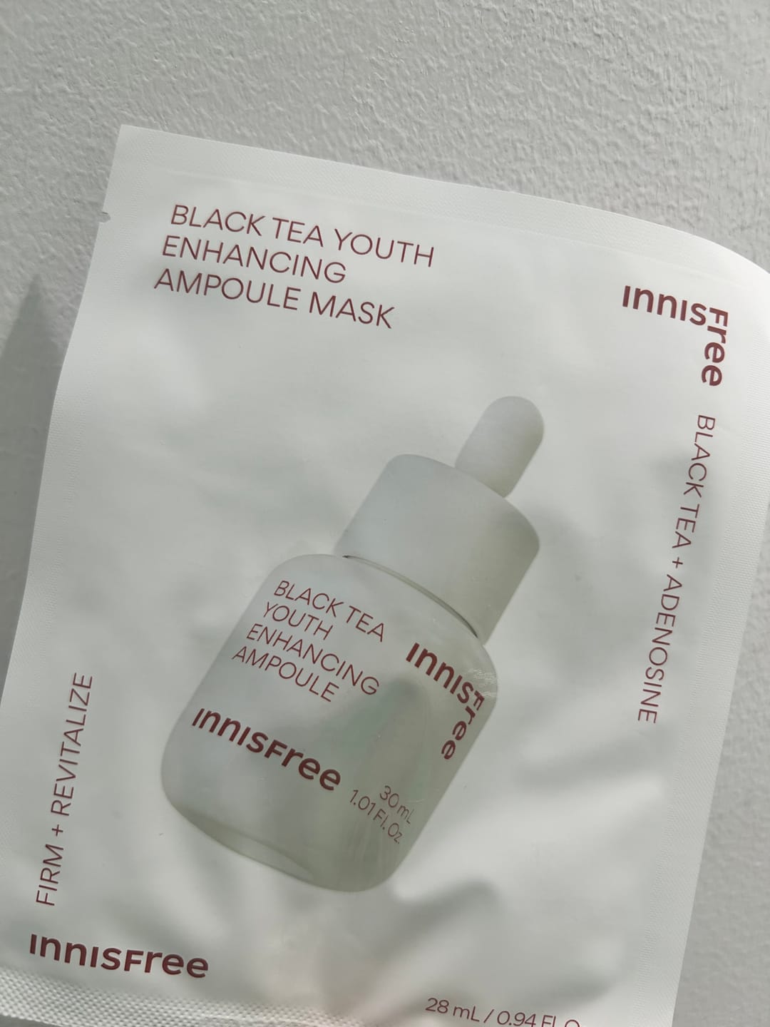 Customer photo review of ブラックティー　ユース　マスクシート