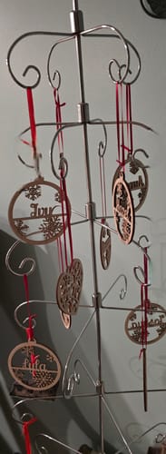 Customer photo review of Personalized Christmas Ornament