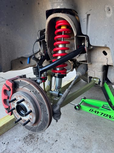 Customer photo review of Upper Control Arm For 2"-4" Lift 2007-2018 Chevy Silverado GMC Sierra 1500