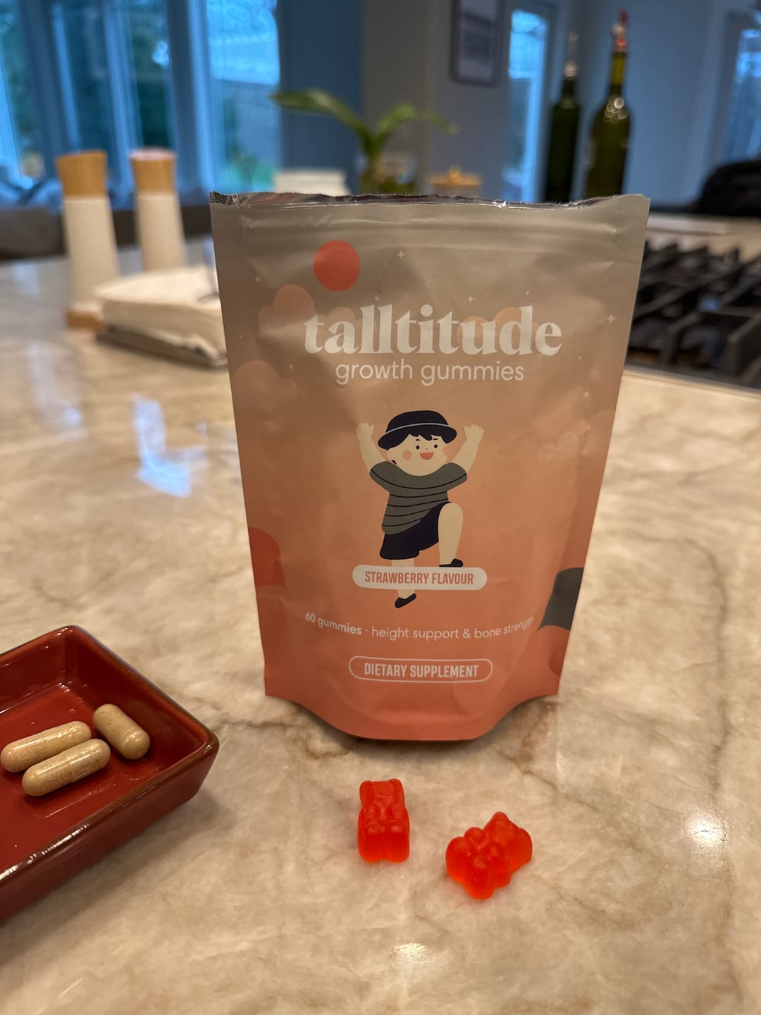 Customer photo review of Talltitude Growth Gummies®