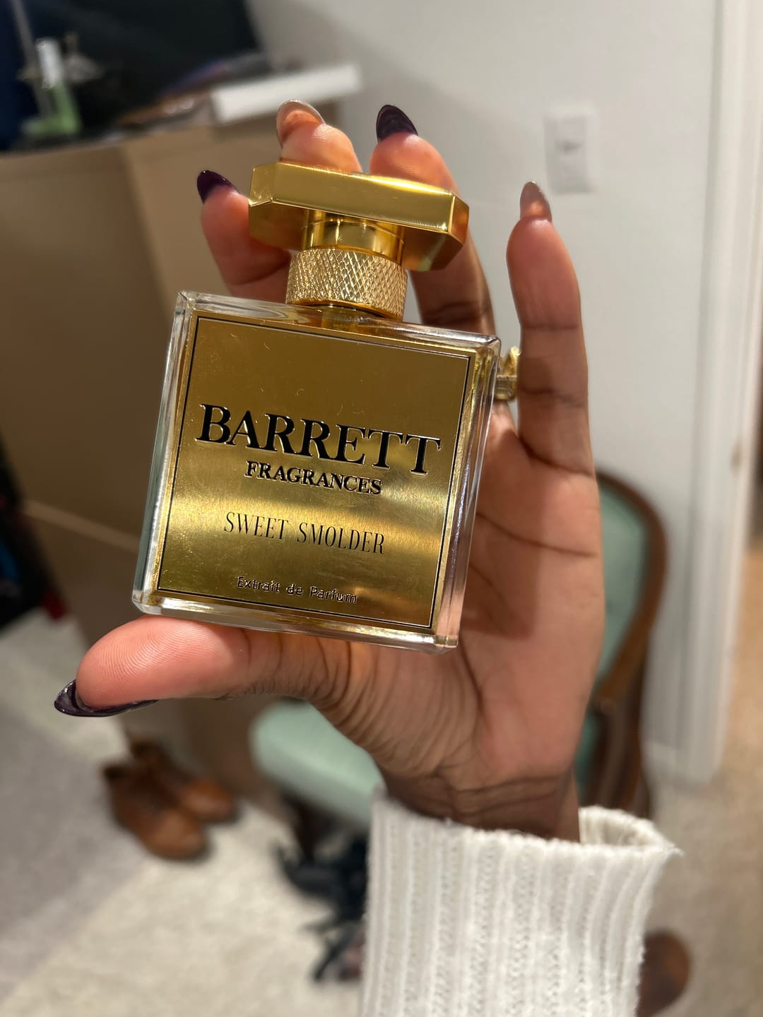 Customer photo review of Sweet Smolder Inspired by Tobacco Honey