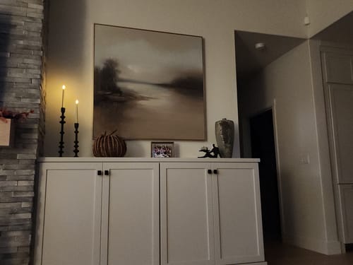 Customer photo review of Modern Abstract Painting #ABLS39