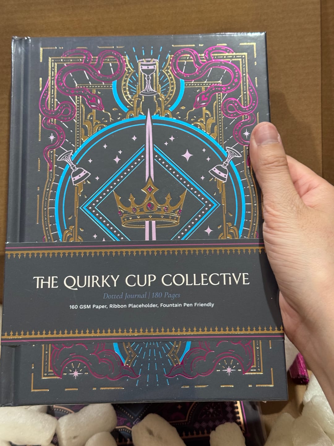 Customer photo review of Oath Breaker Journal - Blue