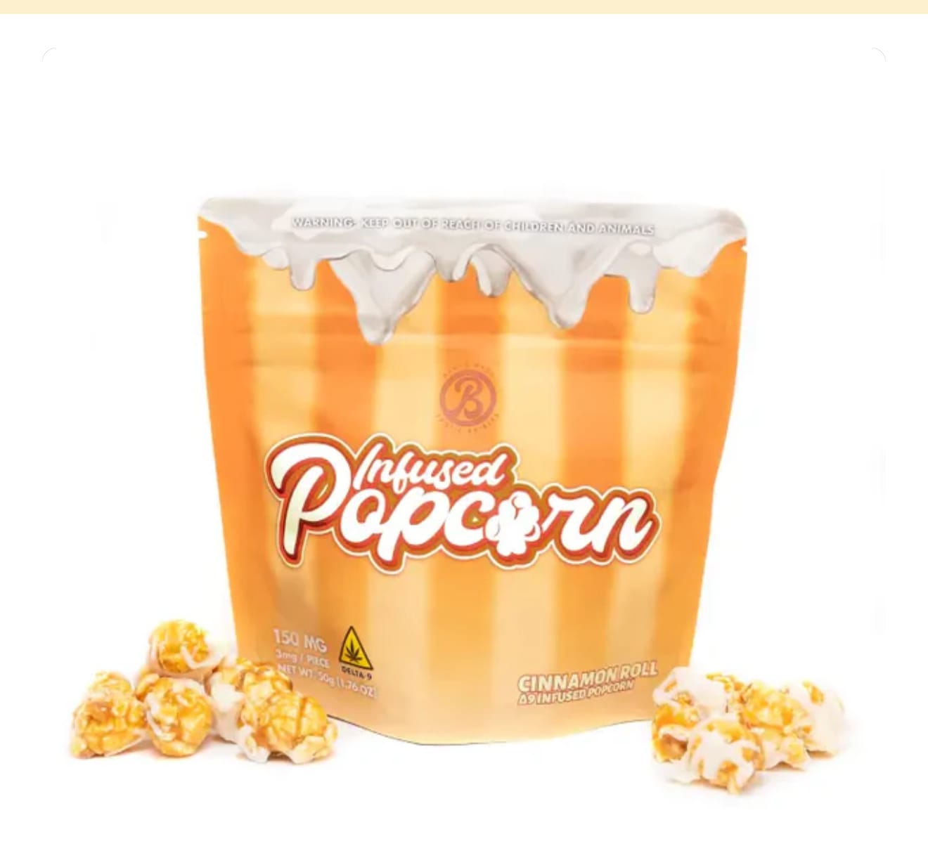 Customer photo review of INFUSED POPCORN - CINNAMON ROLL