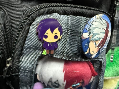 Customer photo review of Stardew Valley - Sebastian Collector's Pin