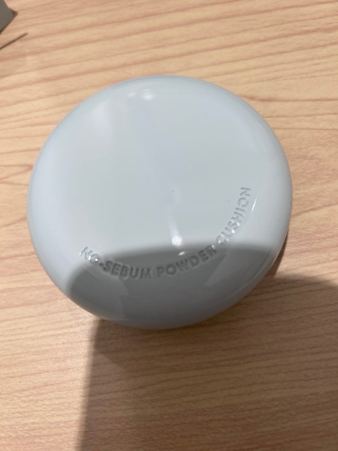 Customer photo review of ノーセバム　パウダー　クッション