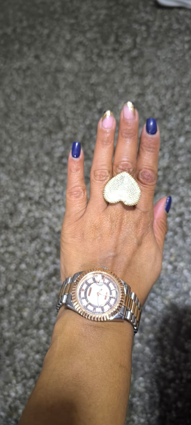 Customer photo review of Cartier Silver /Oro / Oro Rosa Size 7inch