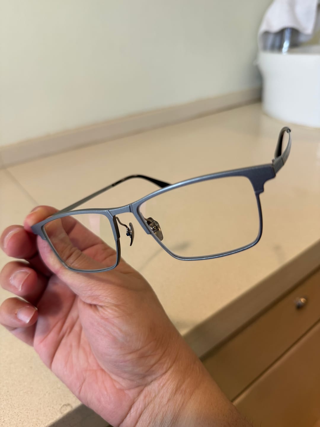 Customer photo review of Jensen | Titanium Magnetic Clip-on Eyeglasses Sunglasses | ZanyLen Best Sellers
