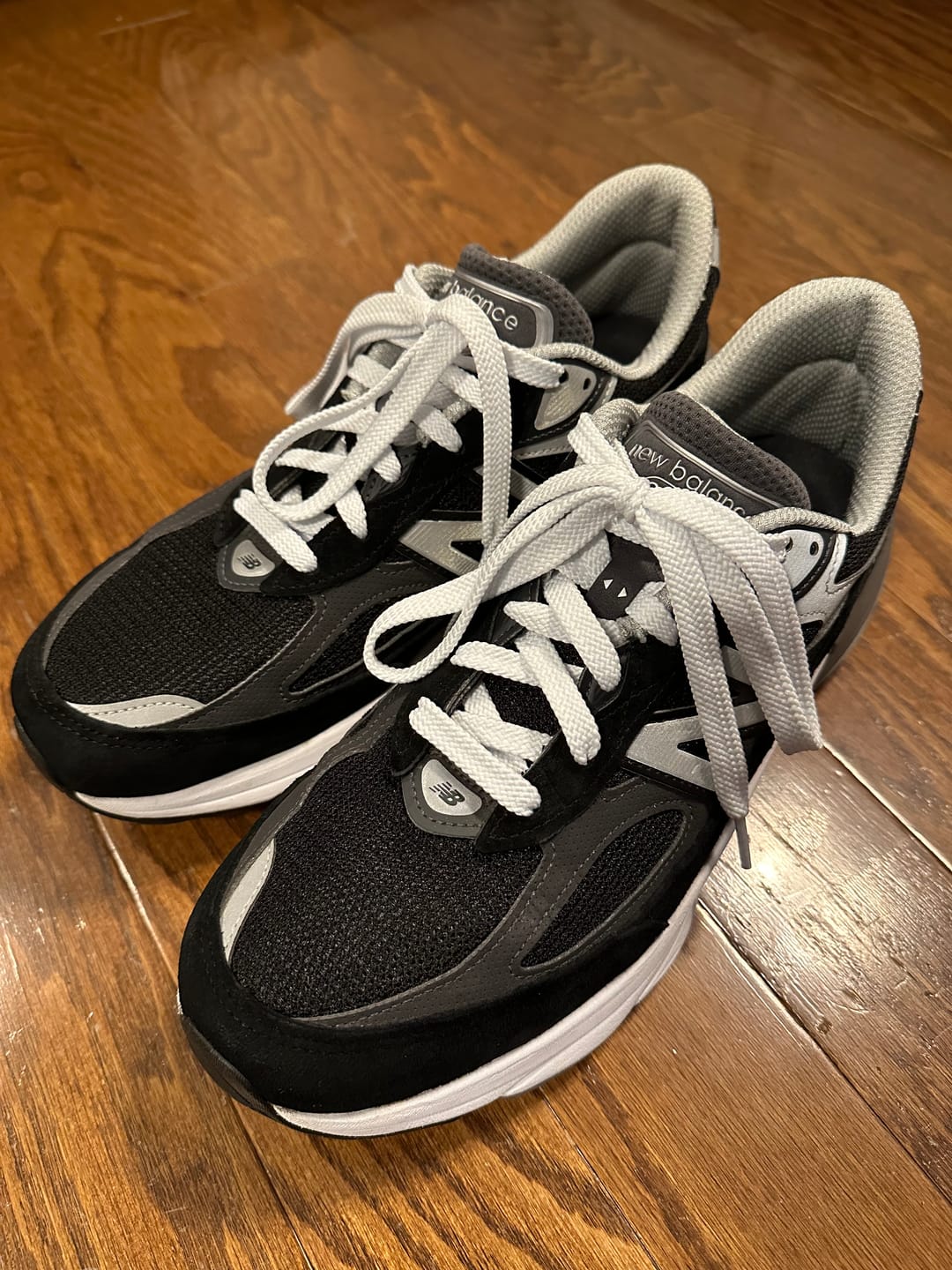 Customer photo review of New Balance Replacement Shoe Laces