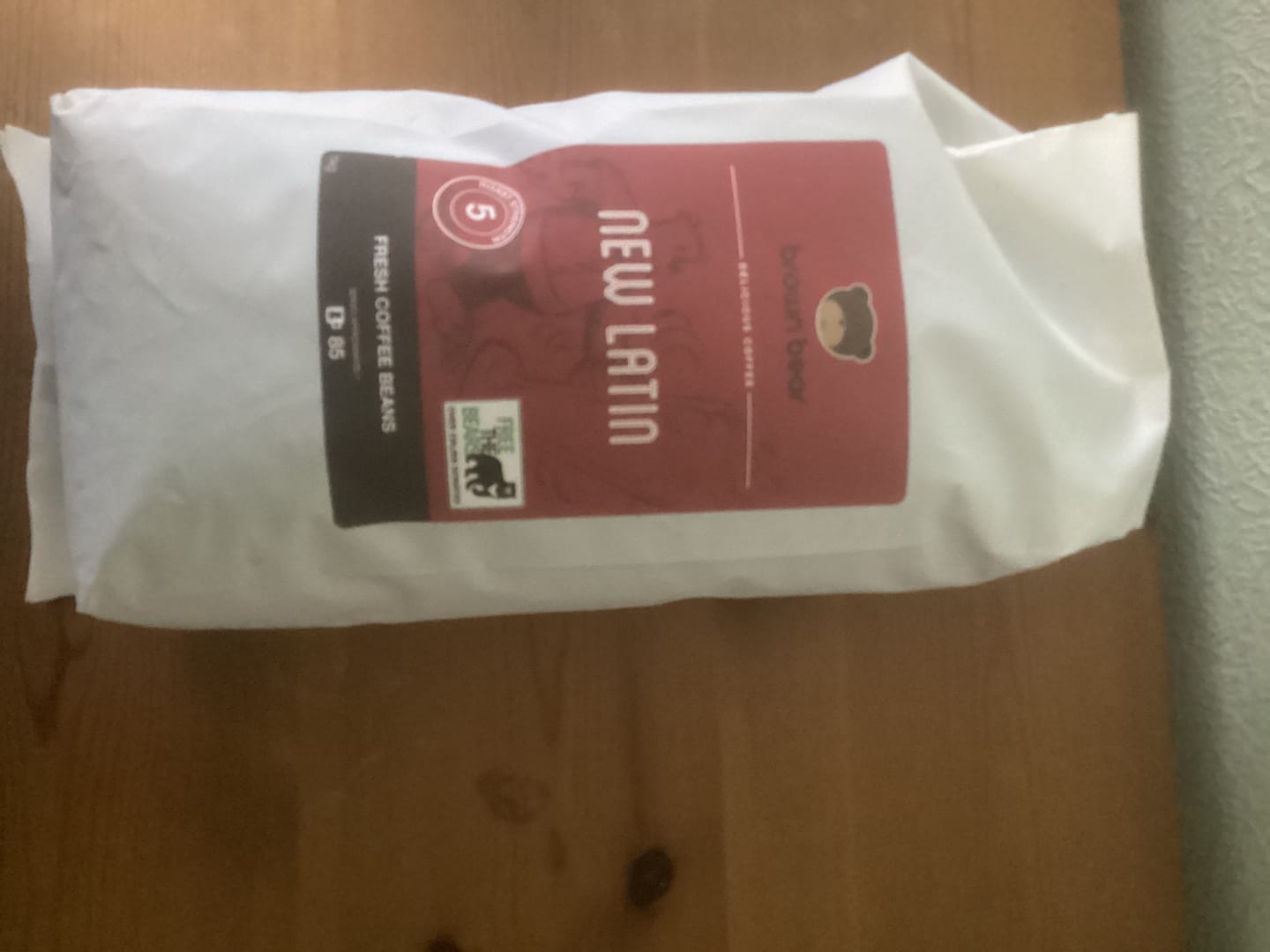 Customer photo review of Strong Dark Roast Coffee - New Latin - Strength 5