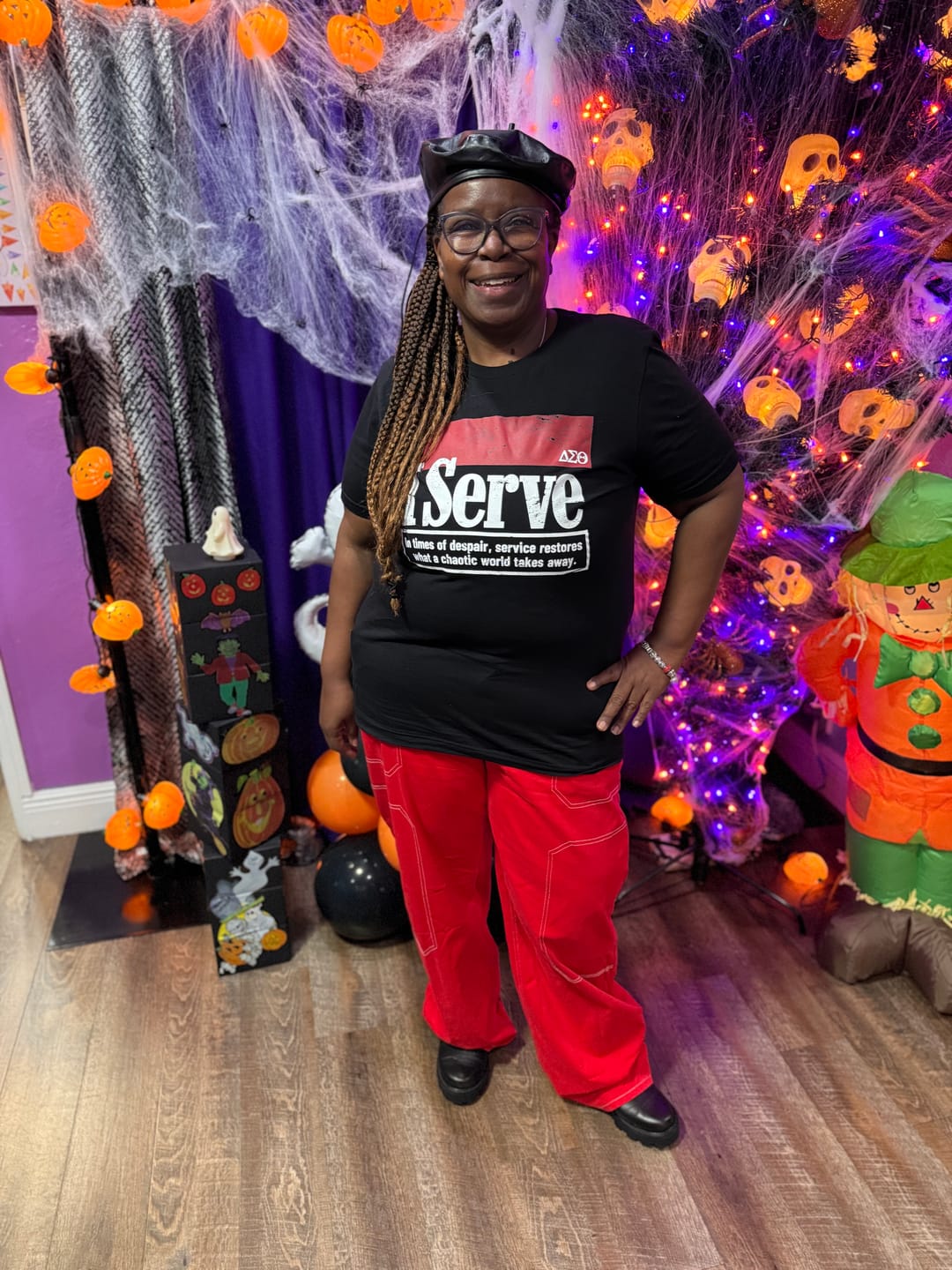 Customer photo review of Short Sleeve I Serve Tee