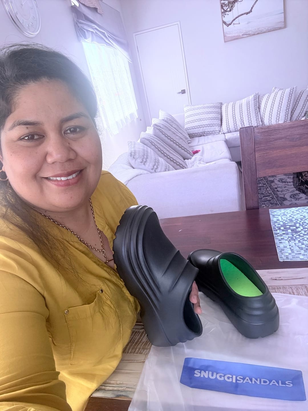 Customer photo review of The Snuggi Work Clogs (Unisex)