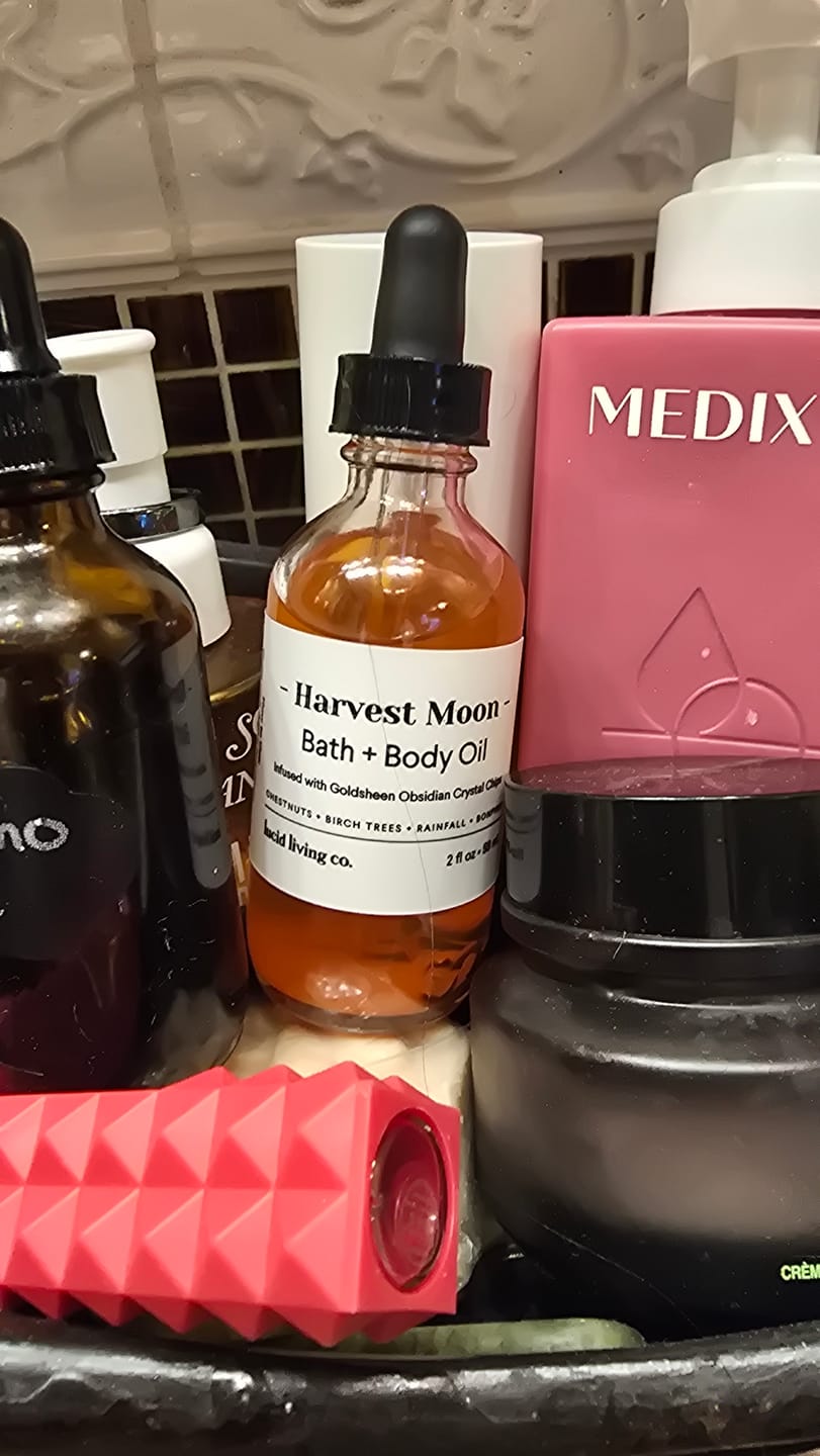 Customer photo review of Harvest Moon Body Oil