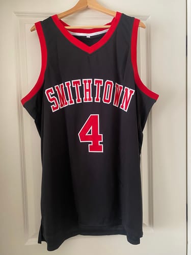 Customer photo review of Custom Black Red-White Classic Tops Basketball Jersey