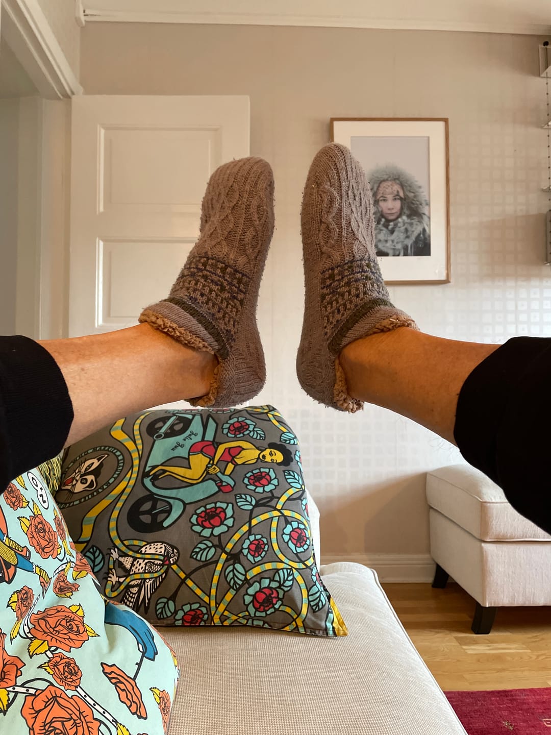 Customer photo review of Vinterstrumpor (fleecefodrade)