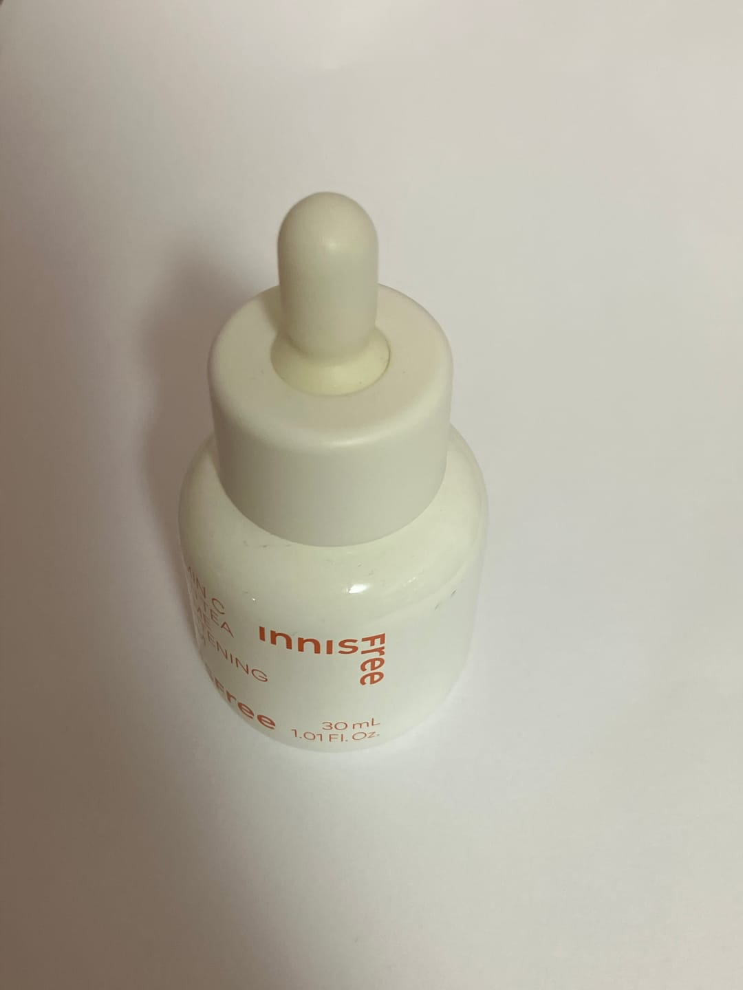 Customer photo review of ビタC　グリーンティーエンザイム　ブライト　セラム