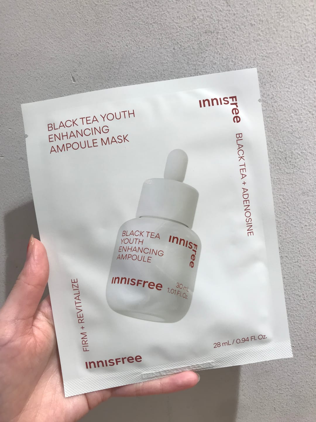 Customer photo review of ブラックティー　ユース　マスクシート