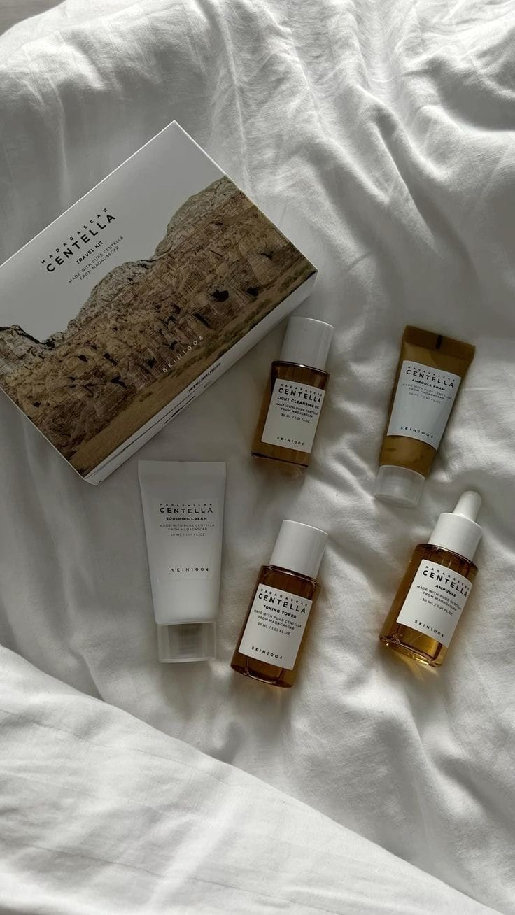 Customer photo review of مجموعة السفر مدغشقر سنتيلا من سكين1004 - 5قطع