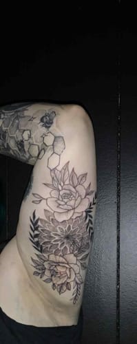 Customer photo review of Signature Tattoo Numbing Cream 1 TUBE