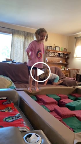 Customer video review of Foam Pit