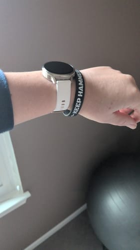 Customer photo review of NOBODY CARES - WRISTBAND