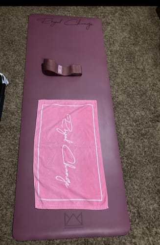 Customer photo review of Royal Change Yoga Mat | 5MM