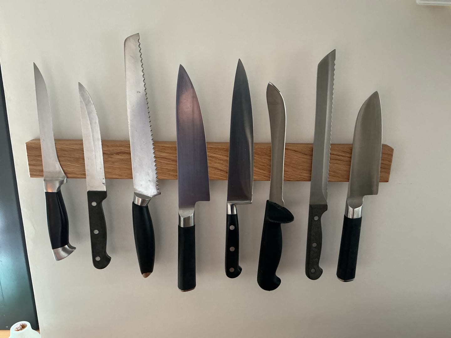 Customer photo review of Magnet Messerleiste CULTRO aus Holz