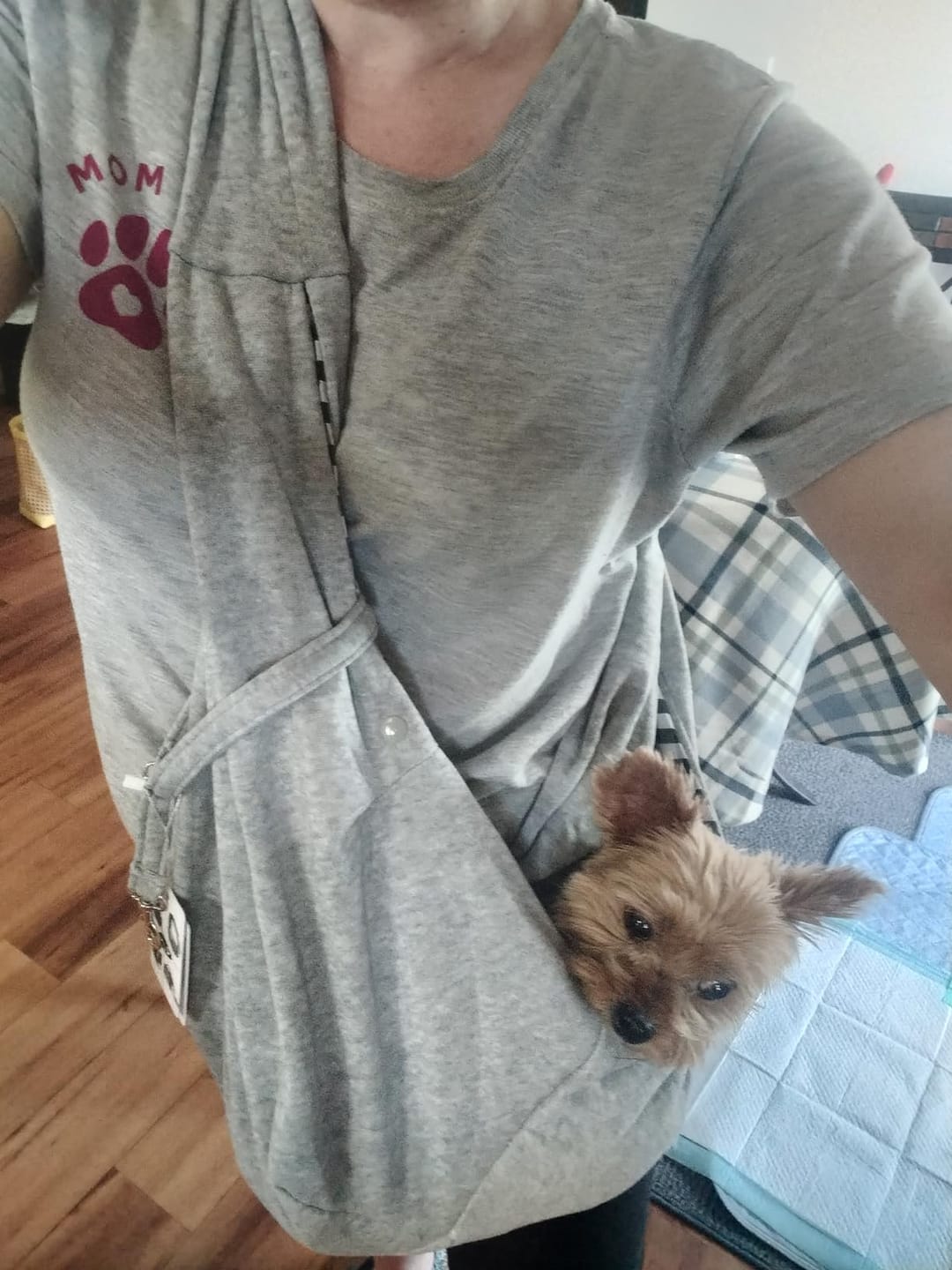 Customer photo review of Foldable Carrier Bag