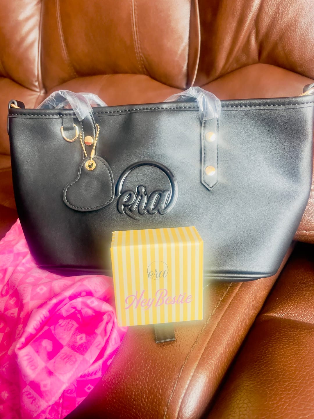 Customer photo review of Gold Thando Luxe Studs