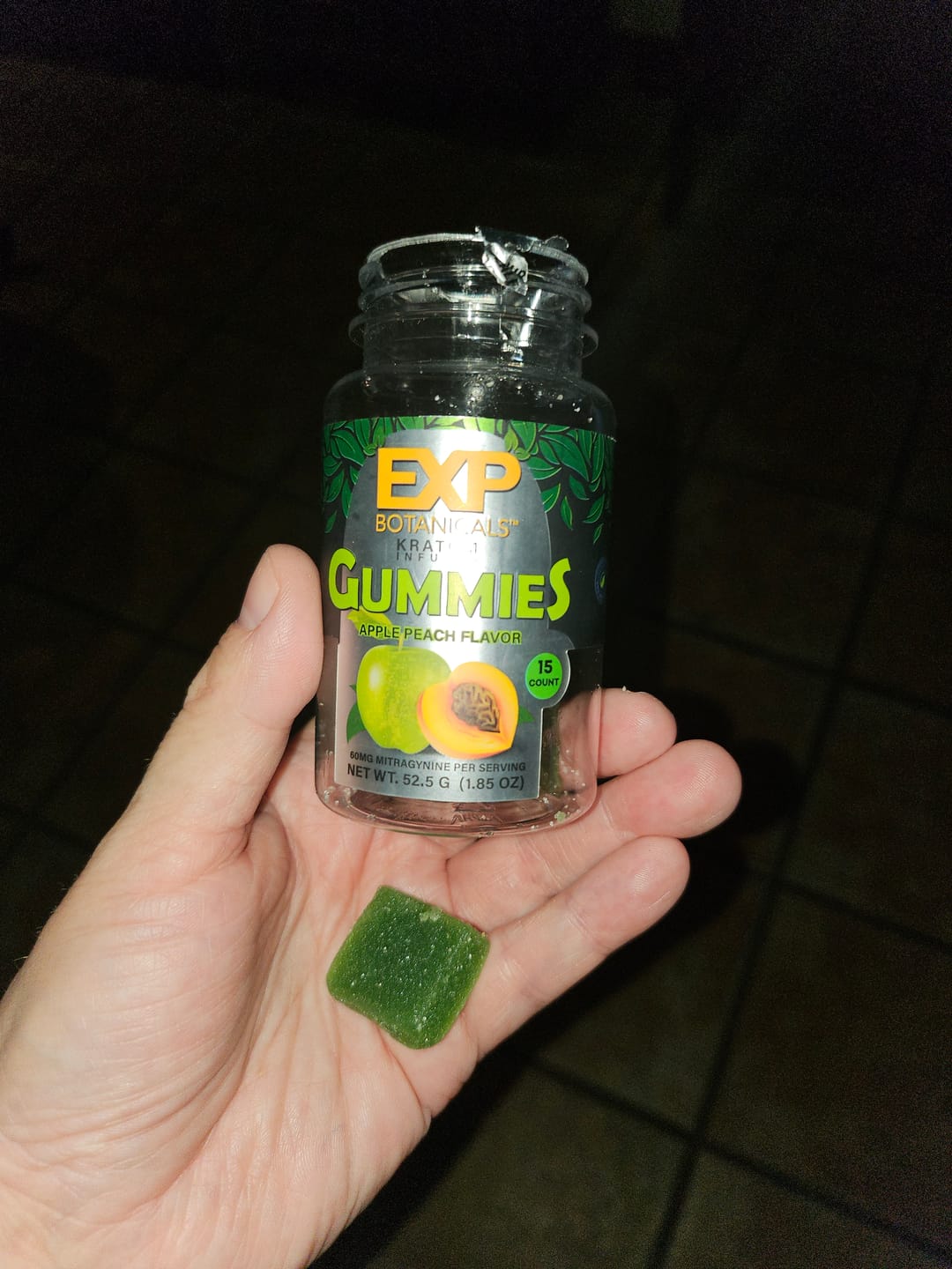 Customer photo review of EXP Gummies