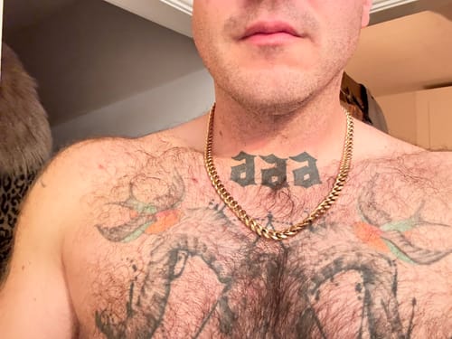 Customer photo review of 18k Gold Cuban Link Chain