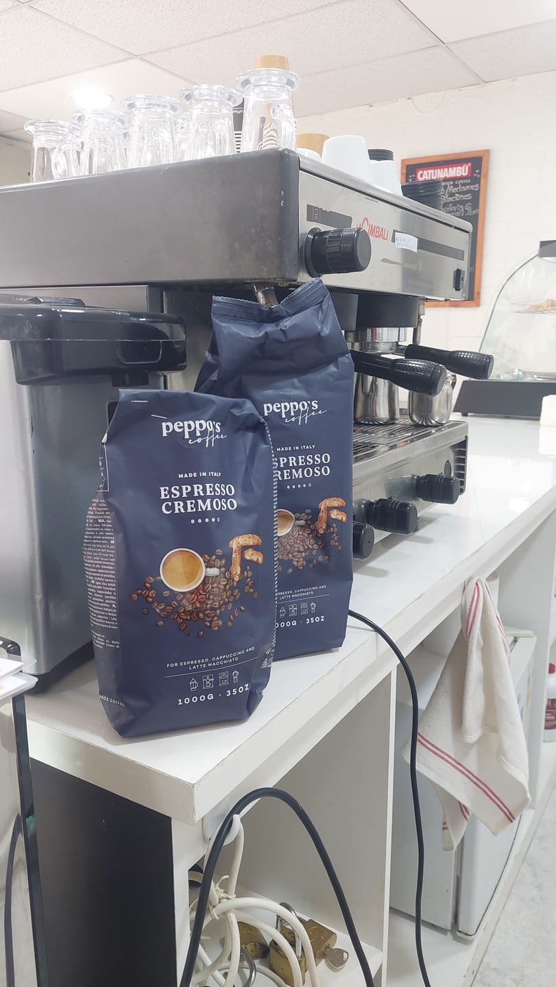 Customer photo review of Peppo's Espresso Cremoso 1kg