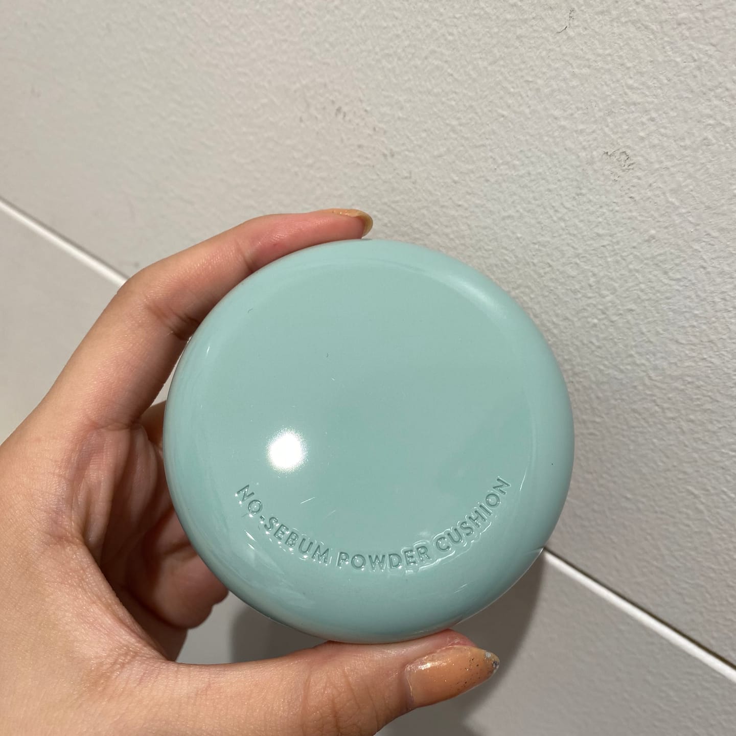 Customer photo review of ノーセバム　パウダー　クッション