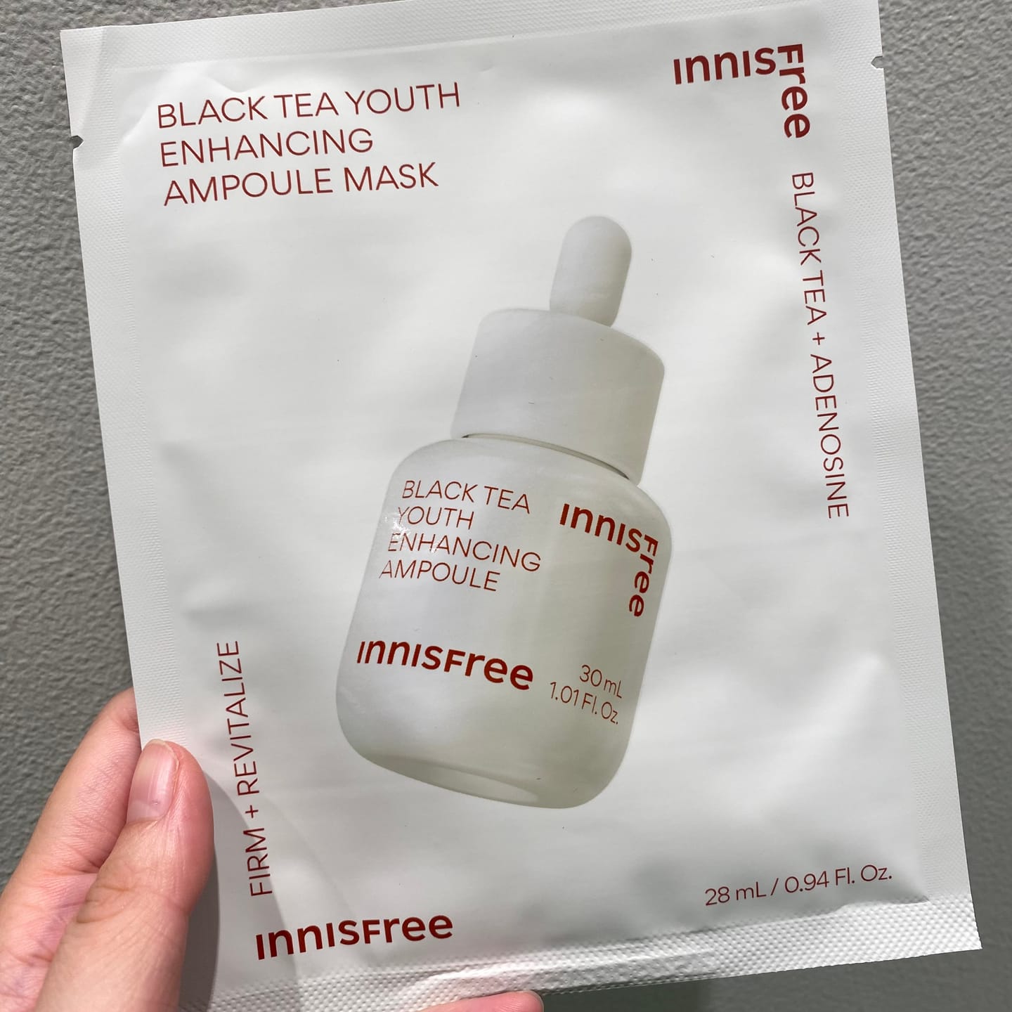Customer photo review of ブラックティー　ユース　マスクシート