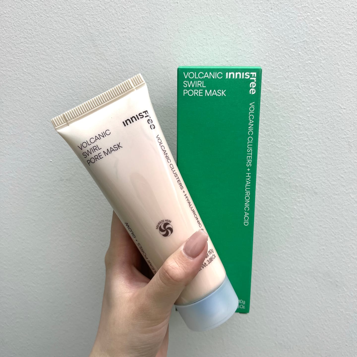 Customer photo review of ヴォルカニック　ポア　クリームクレイマスク