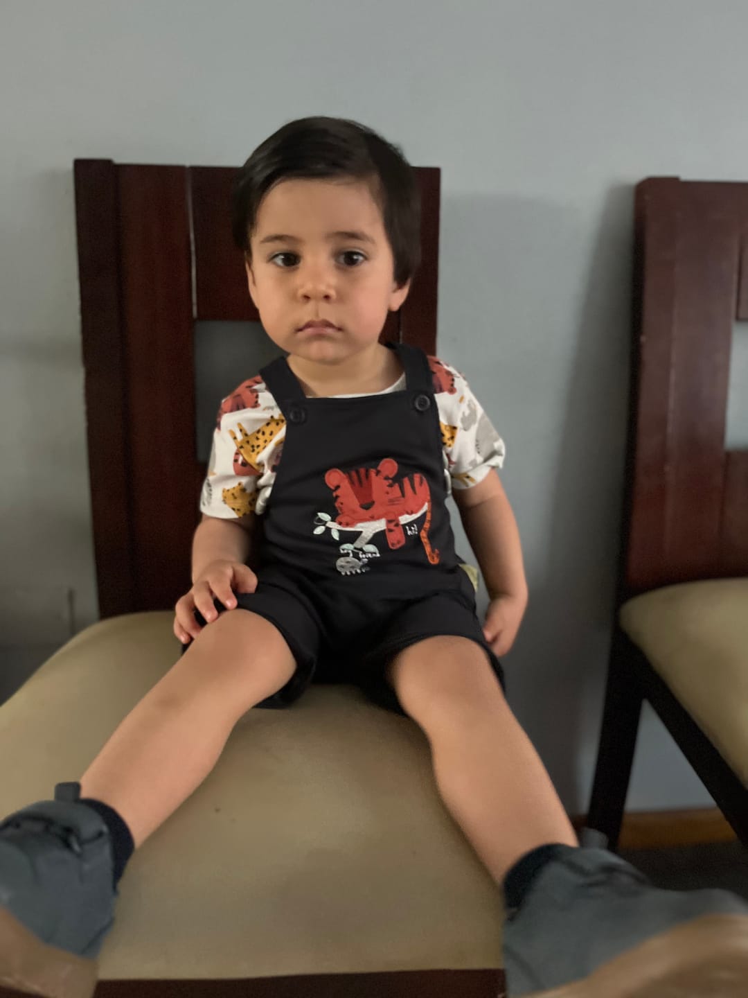 Customer photo review of Conjunto jardinera 100% algodón para bebé - ¡Recién llegado!