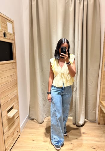 Customer photo review of Pantalón Invertido Blue