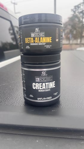 Customer photo review of CREATINE MONOHYDRATE