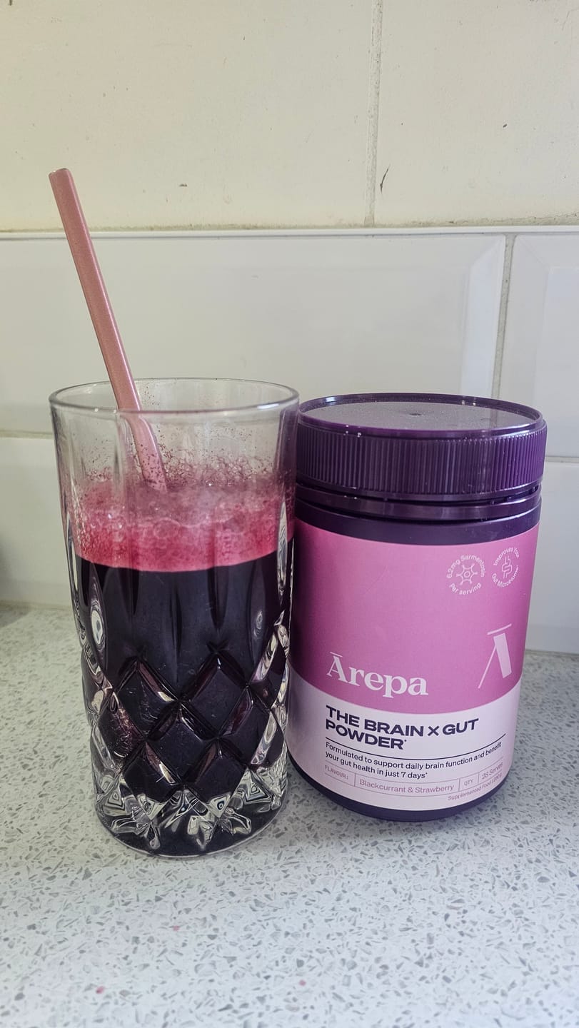 Customer photo review of The Brain x Gut Powder⁺
