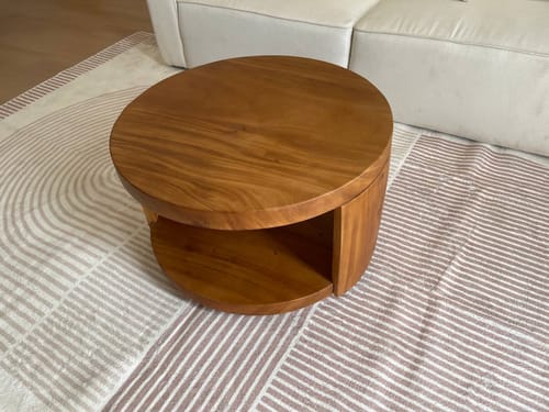 Customer photo review of Rustic Large Wooden Sculpture For Furniture Art Feature
