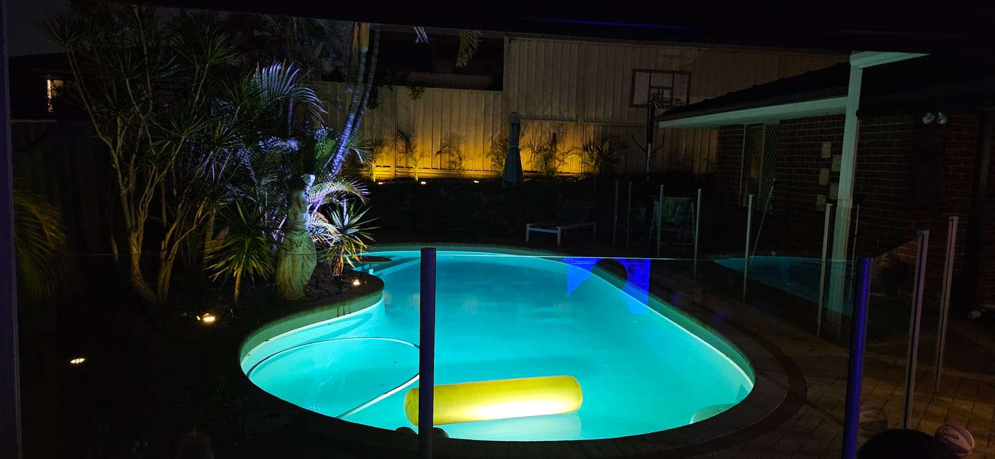 Customer photo review of SolaGarden™ LED Ground Light Pack