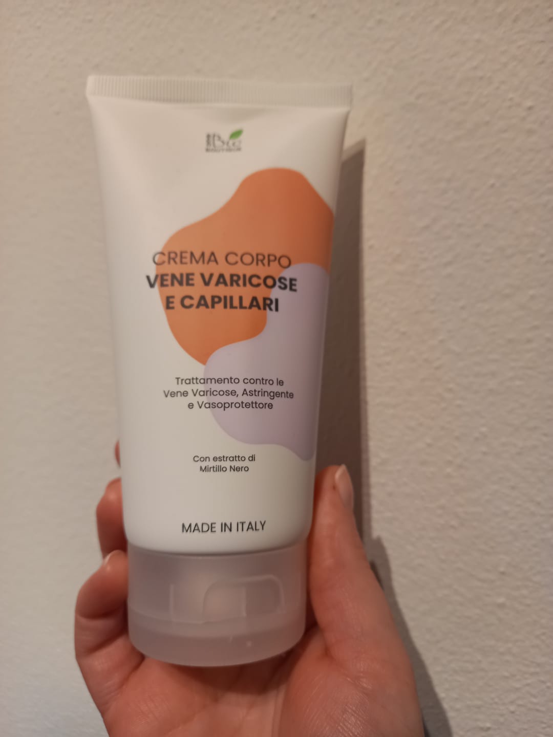 Customer photo review of Crema Vene Varicose e Capillari