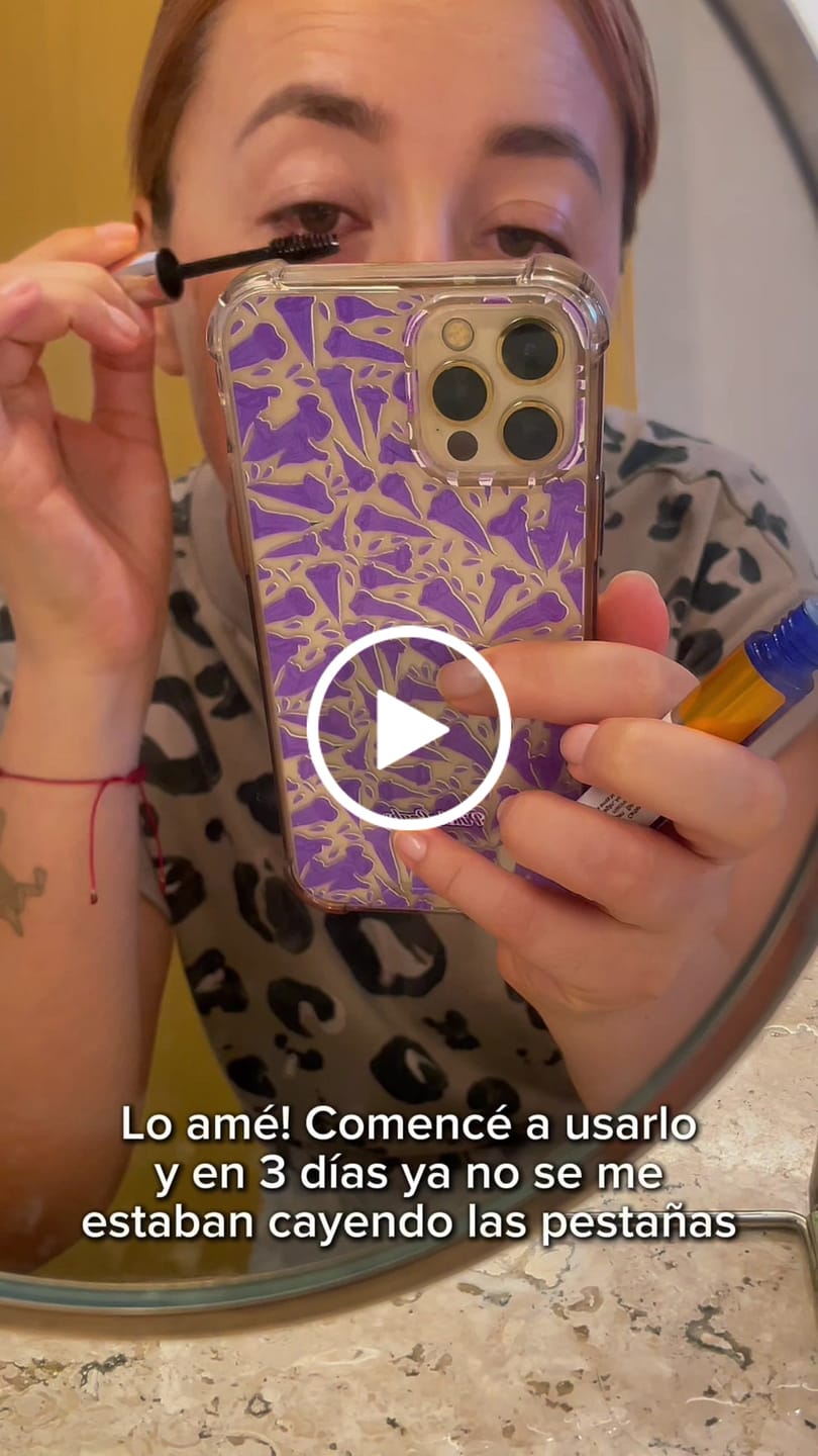 Customer video review of Serum Pestañas