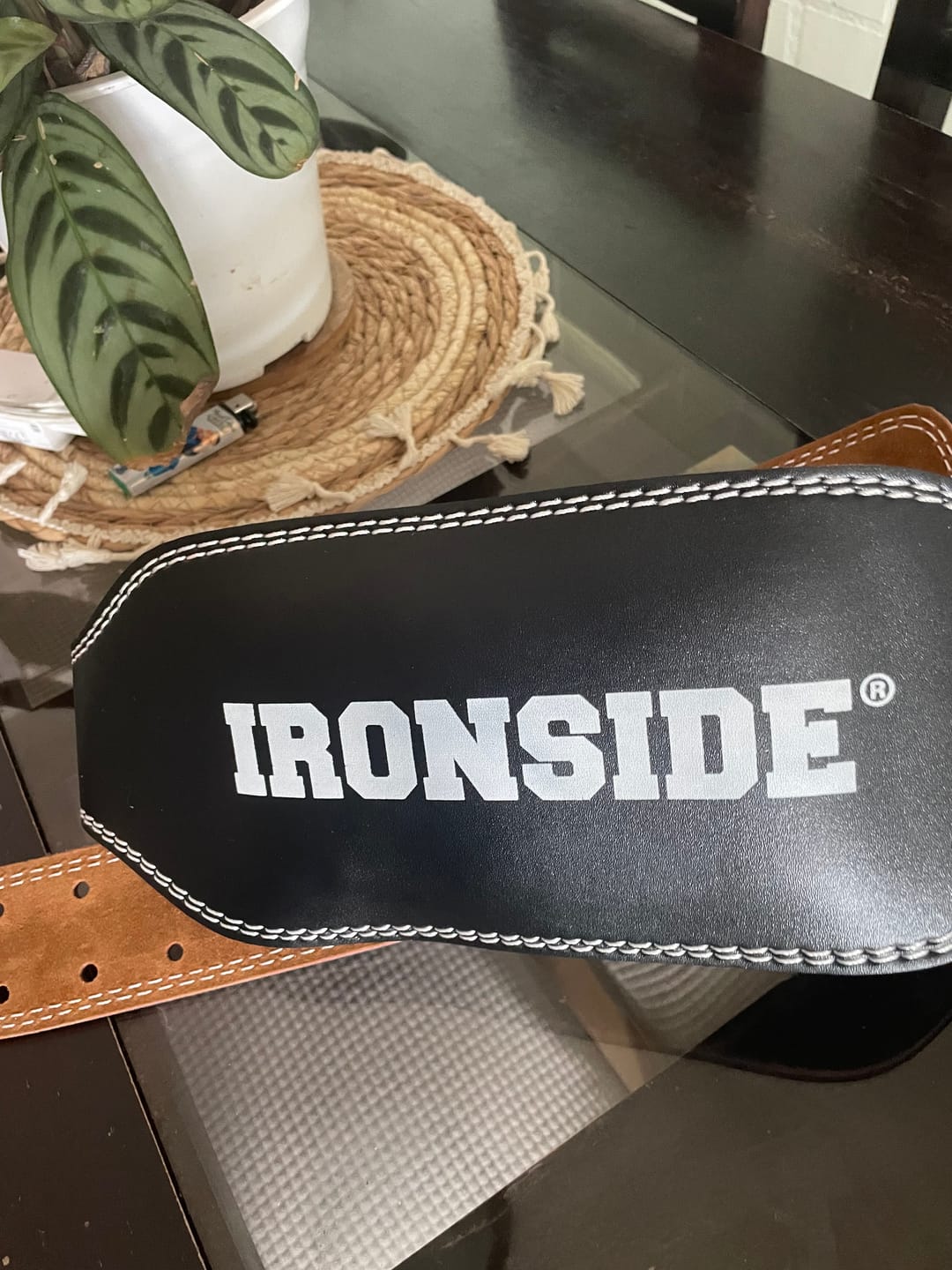 Customer photo review of Cinturón de Levantamiento de Pesas IRONSIDE