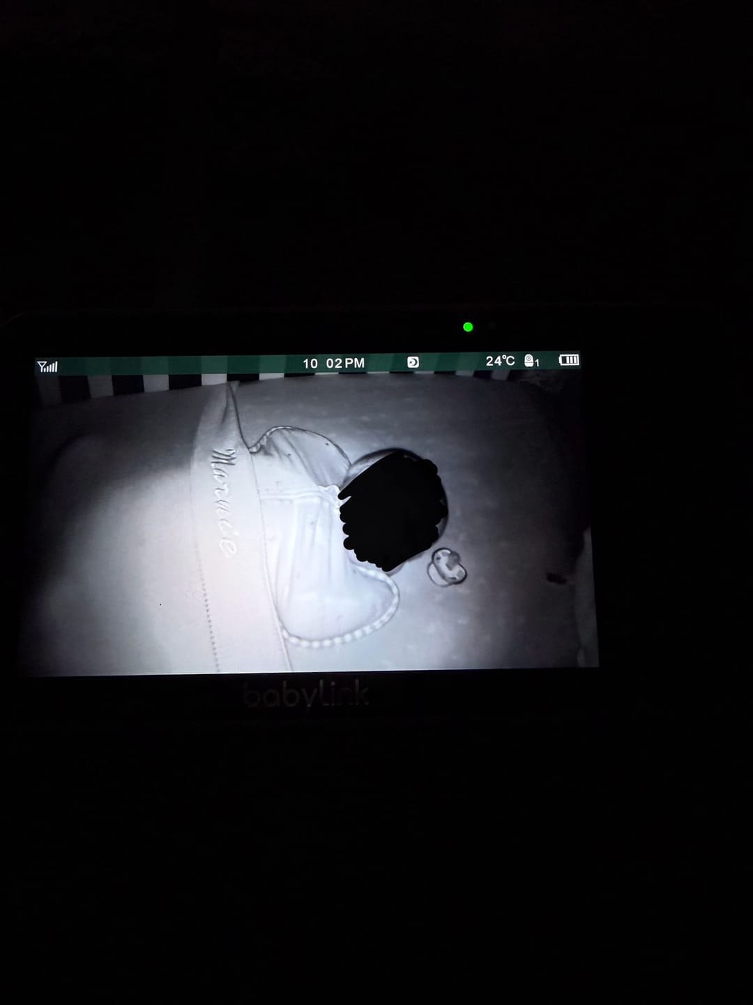 Customer photo review of Babylink Baby Monitor