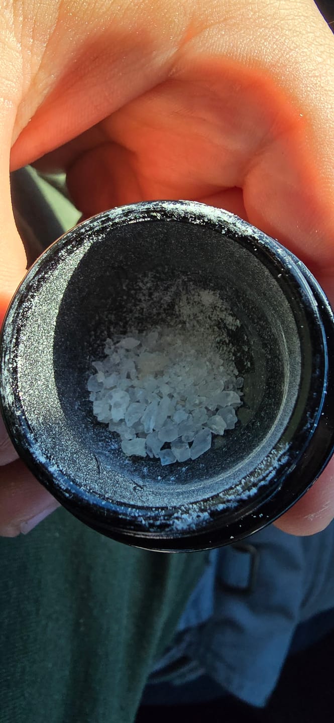 Customer photo review of THCa Diamonds