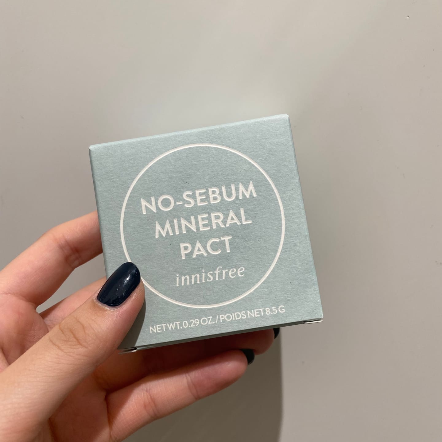 Customer photo review of ノーセバム　ミネラルパクト　S