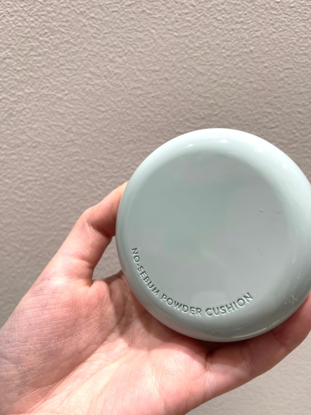 Customer photo review of ノーセバム　パウダー　クッション