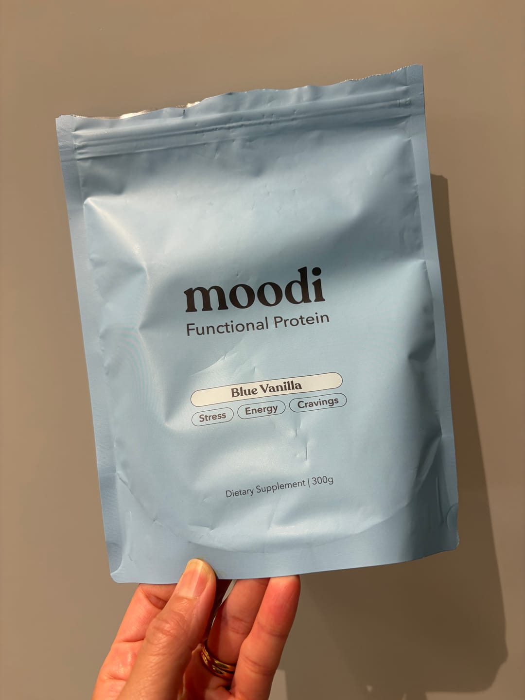 Customer photo review of Blue Vanilla