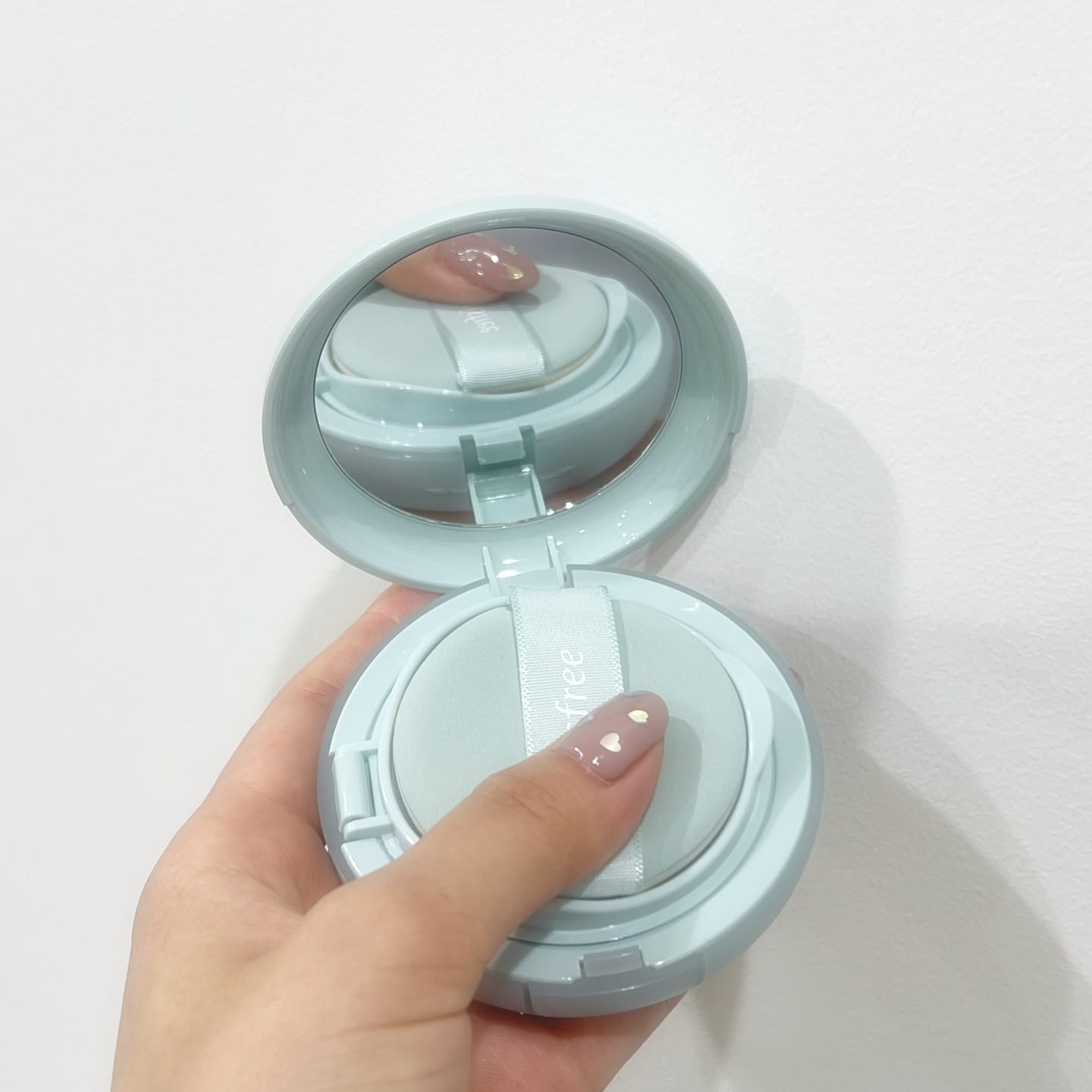Customer photo review of ノーセバム　パウダー　クッション